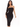 Long Black Strapless Dress
